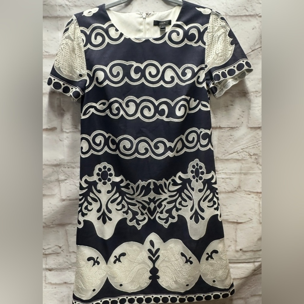 J. Crew lace‎ swift dress women’s size 2